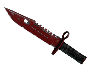 ★ M9 Bayonet | Crimson Web (Well-Worn)